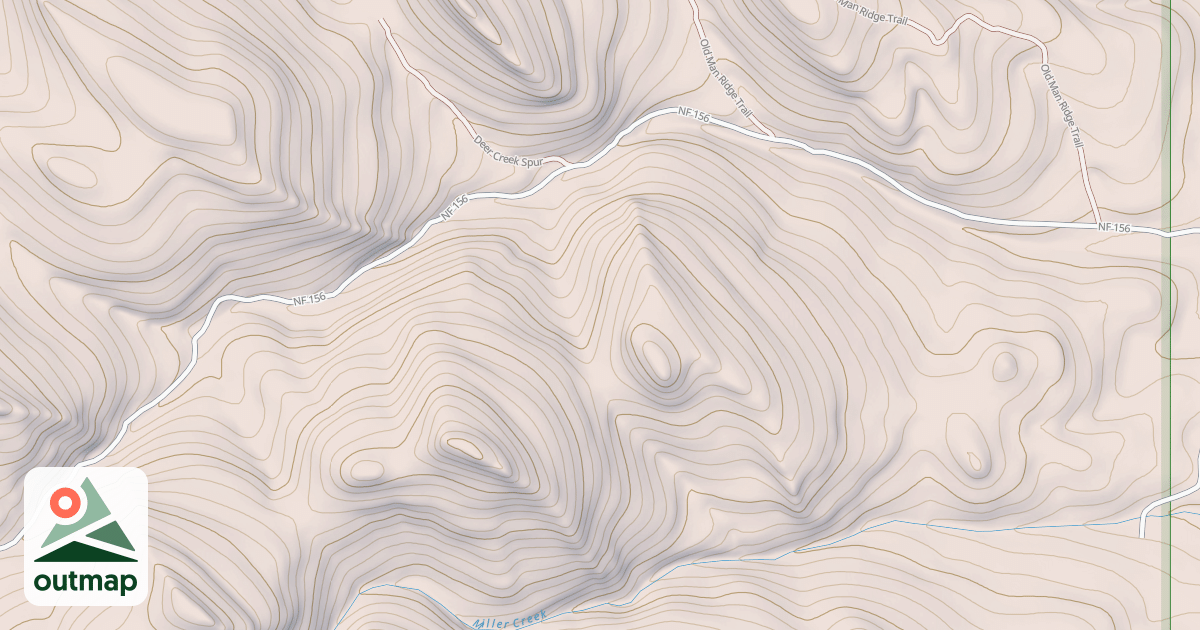 Map of DEER CREEK