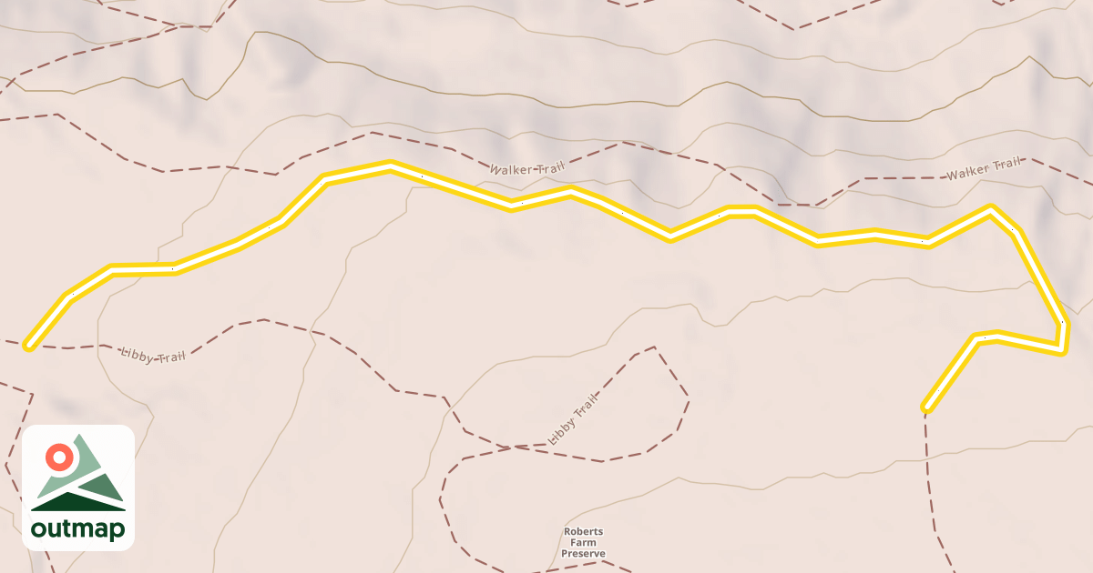 Map of Libby Trail