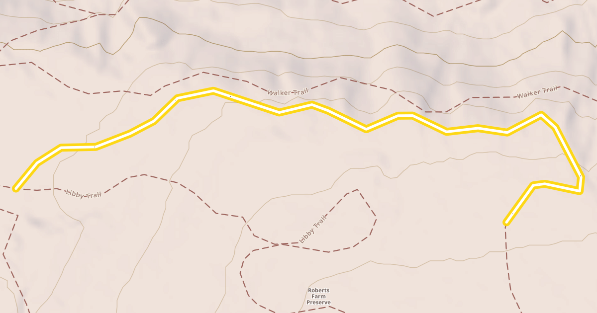 Map preview of Libby Trail