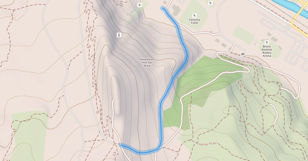 Map preview of Wren's Run