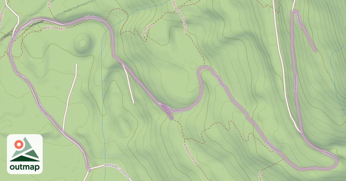 Map of Ed's Access