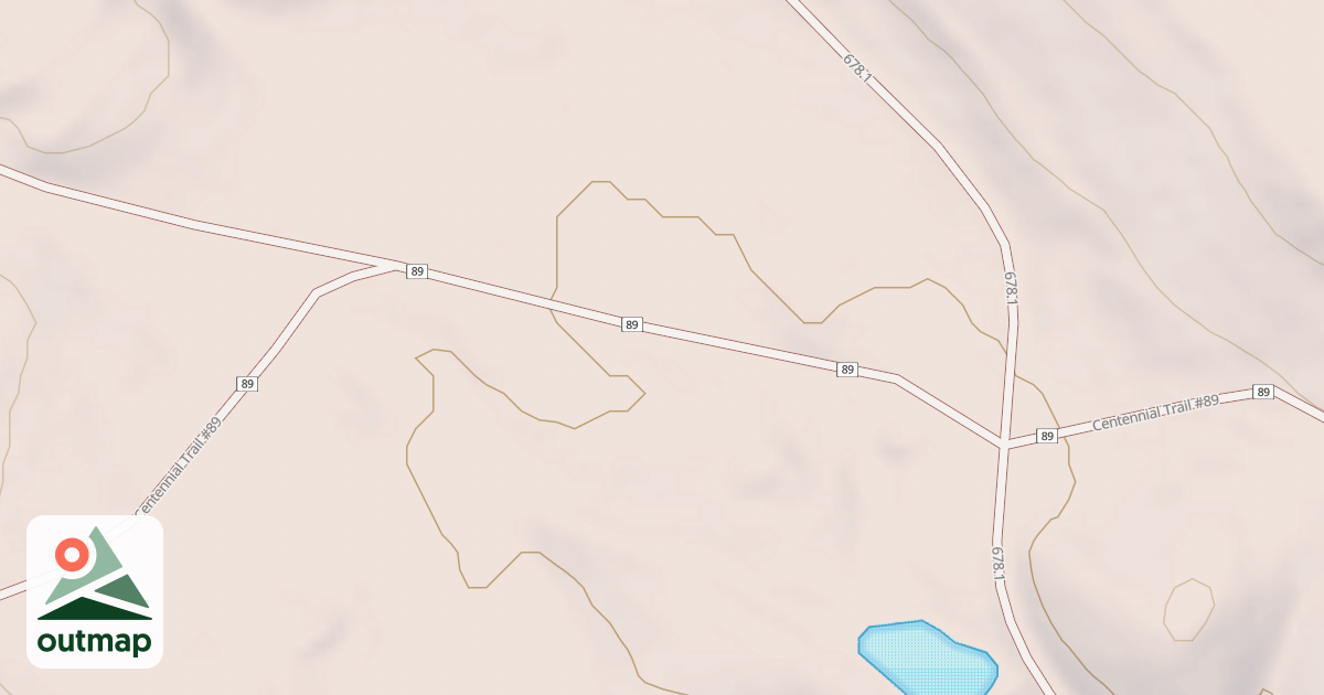 Map of Centennial On Northern Hills