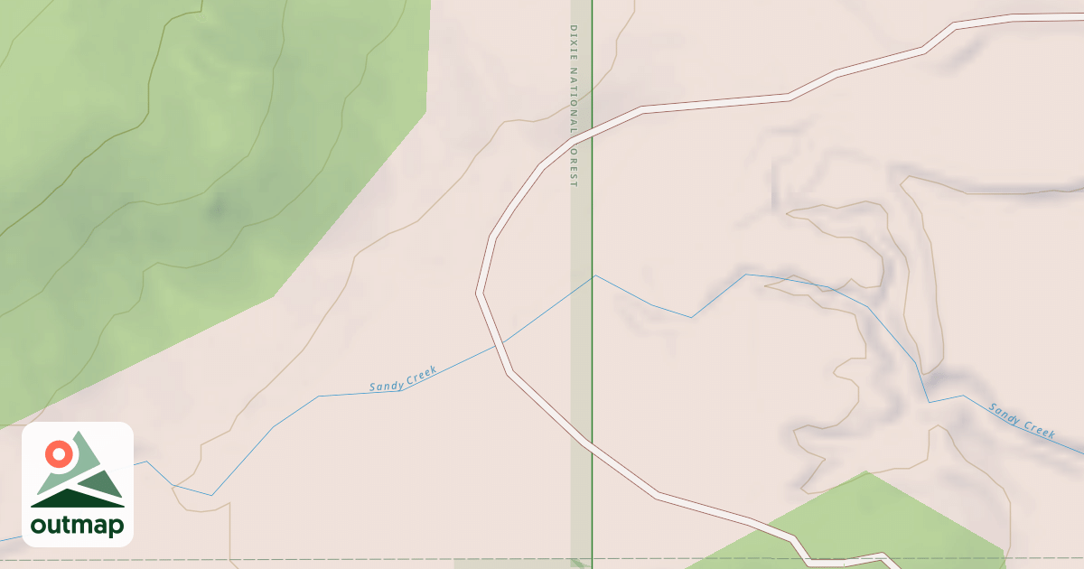 Map of USFS National Forest System Roads {707CFBCF-1D19-4CC3-A71E-E25183B7F10A}