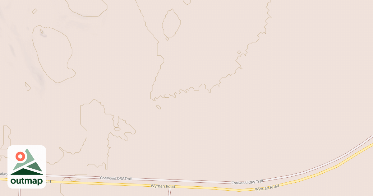 Map of COALWOOD SPUR E