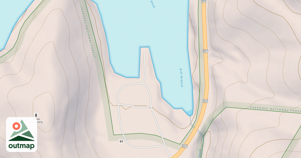 Map of RAT BRANCH