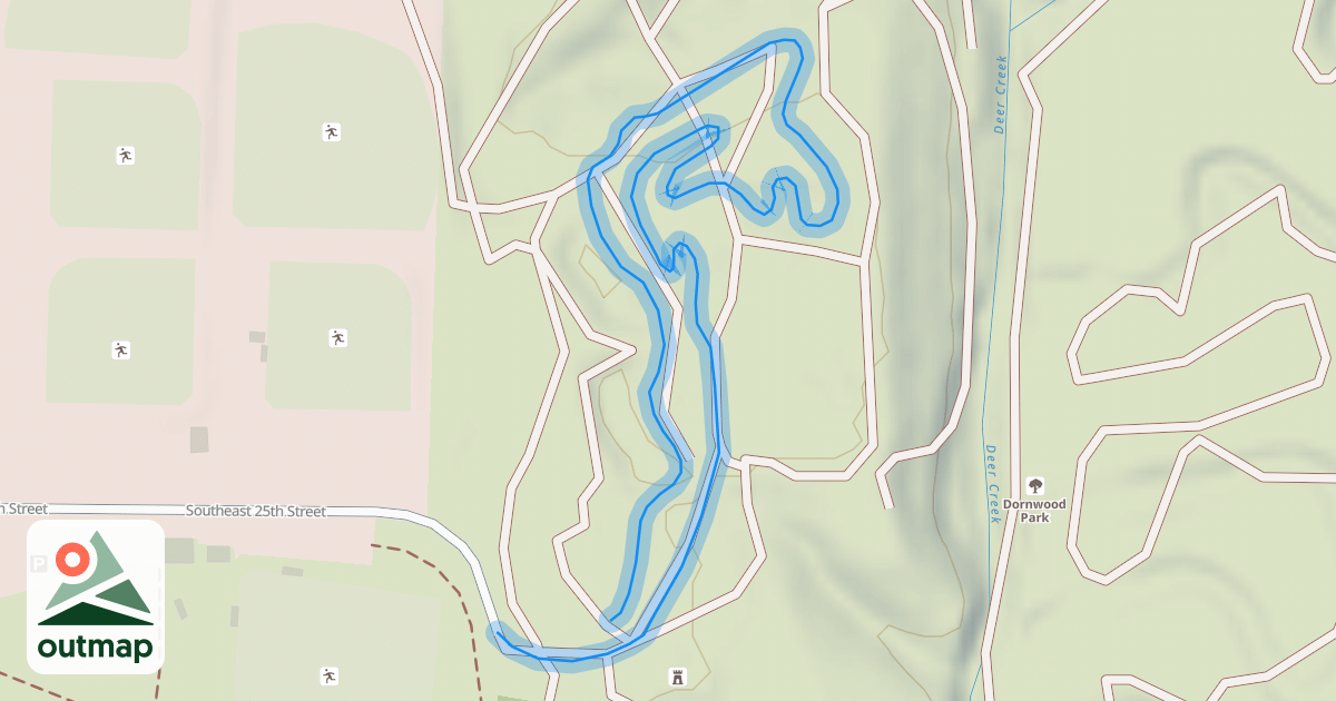 Map of Dornwood Loop