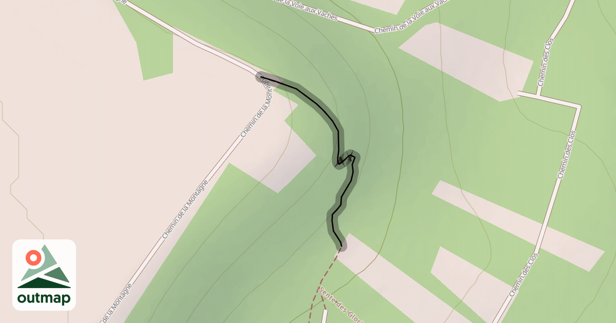 Map of Sente du Calvaire
