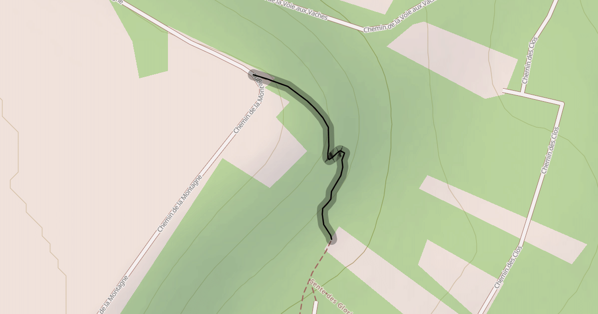 Map preview of Sente du Calvaire