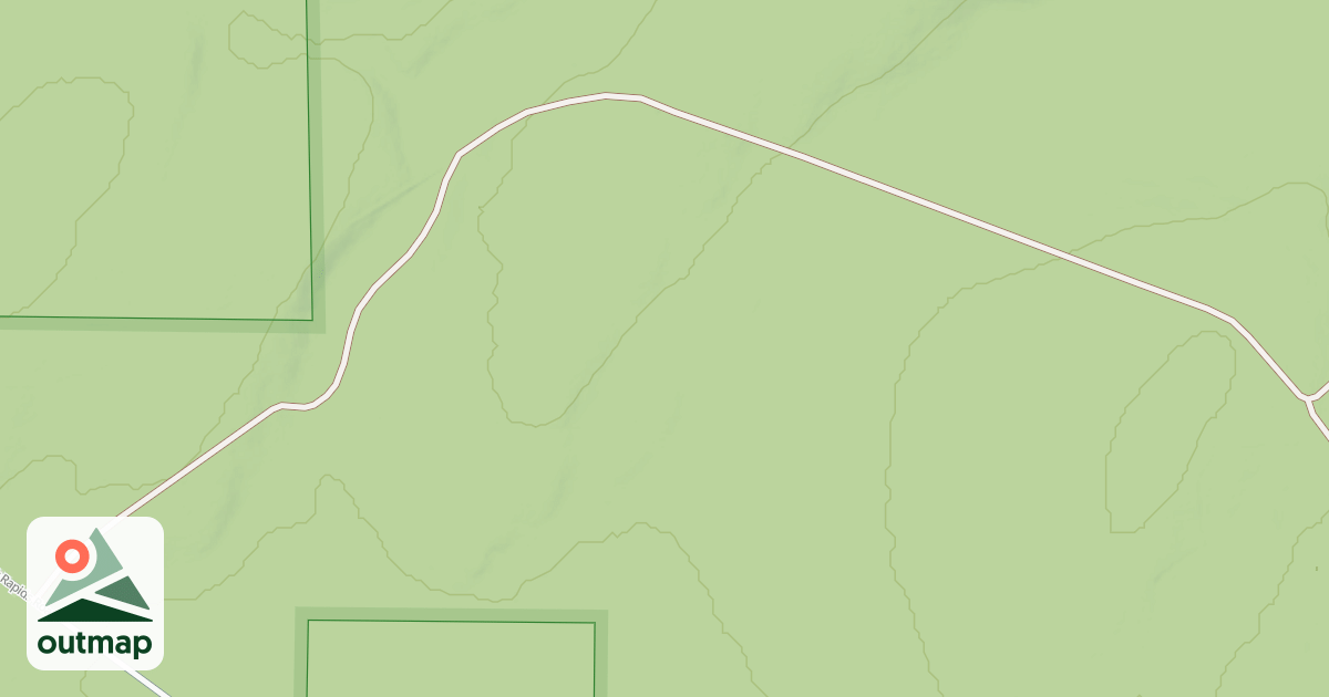 Map of CHIPMUNK ROAD