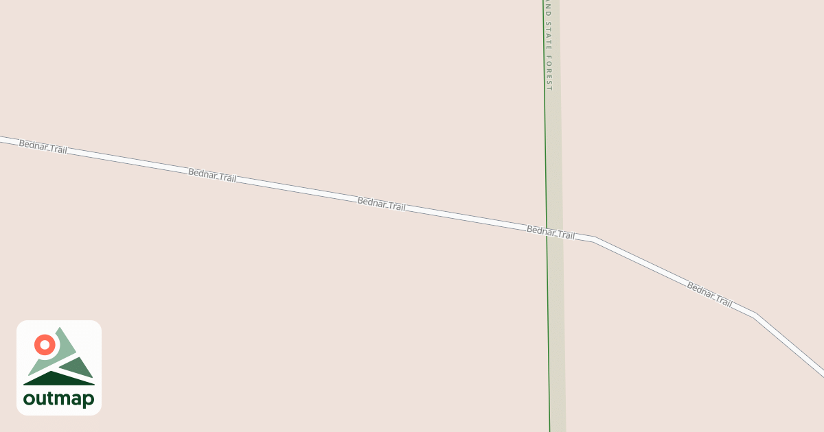 Map of Warroad/Roseau Trails