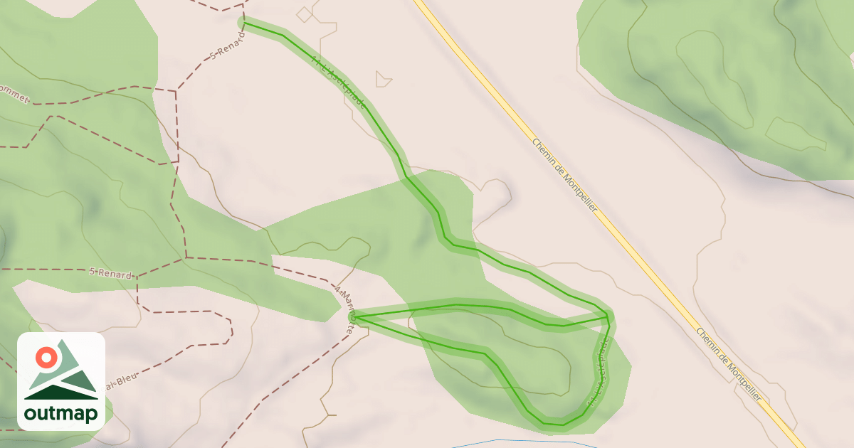 Map of 11 L'Asclépiade