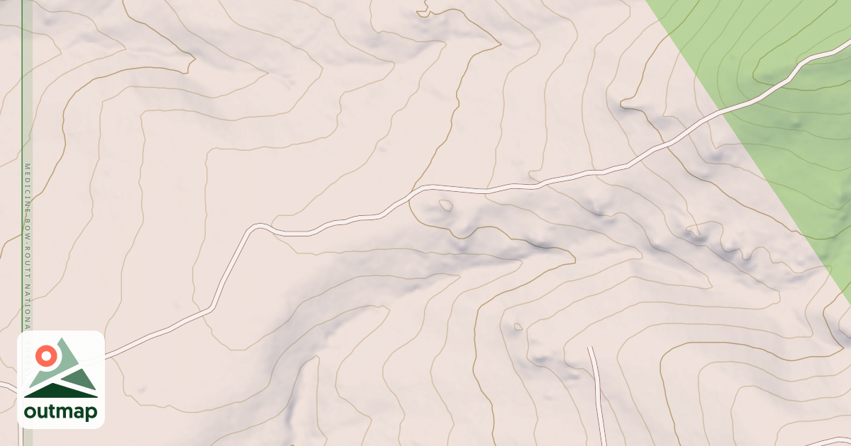 Map of CORRAL CREEK RD 3P