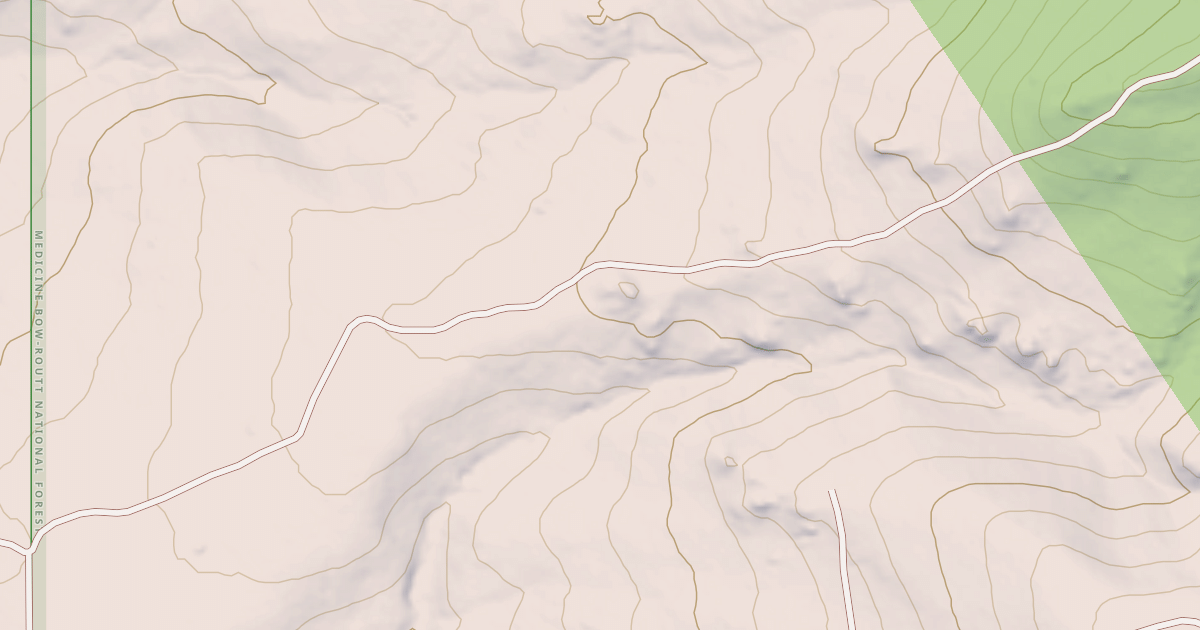 Map preview of CORRAL CREEK RD 3P