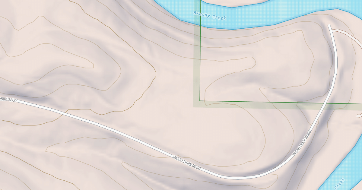 Map preview of WOOD DUCK