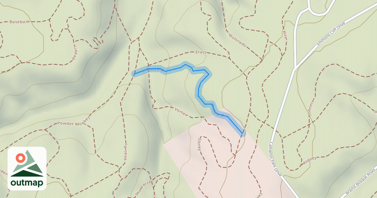 Map of Buzzard