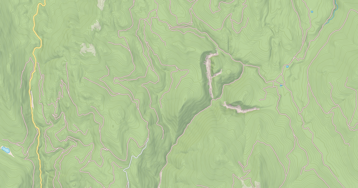 Map preview of Deception Cr Snowmobile Loop