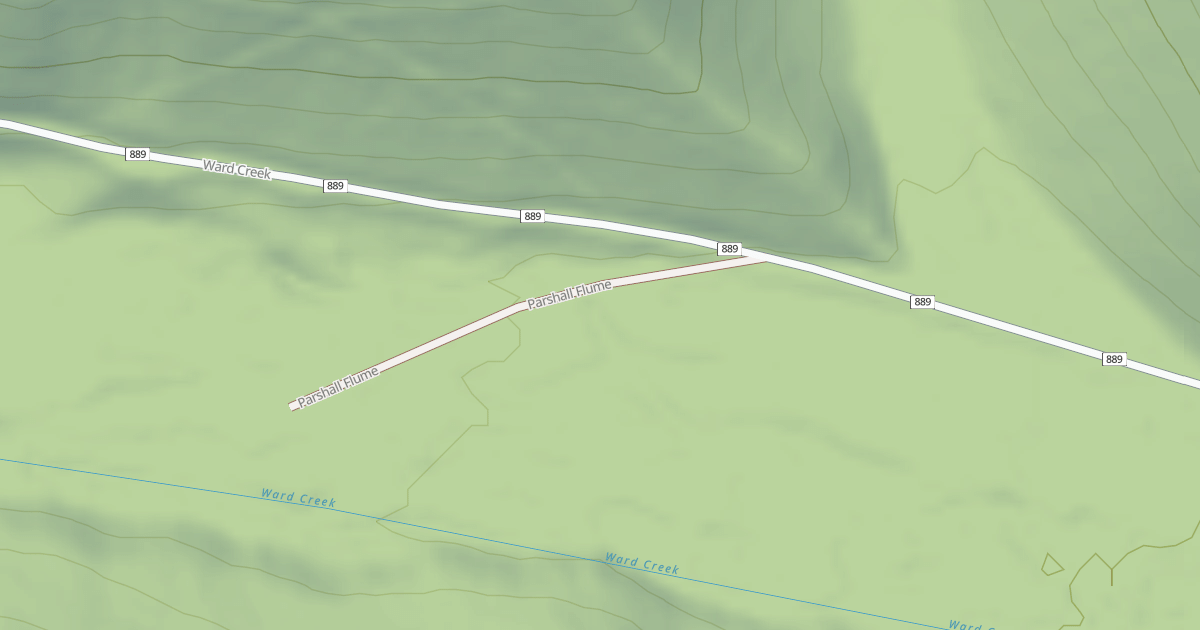 Map preview of PARSHALL FLUME