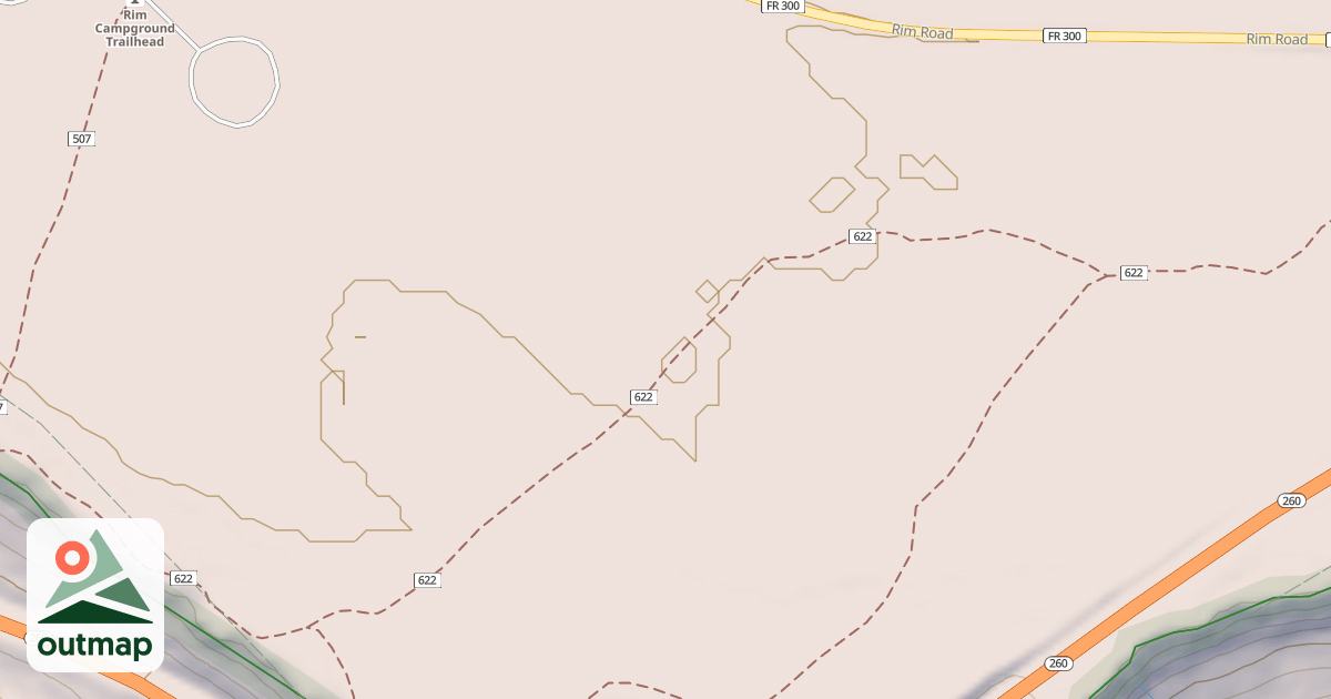 Map of ASHURST T.S.