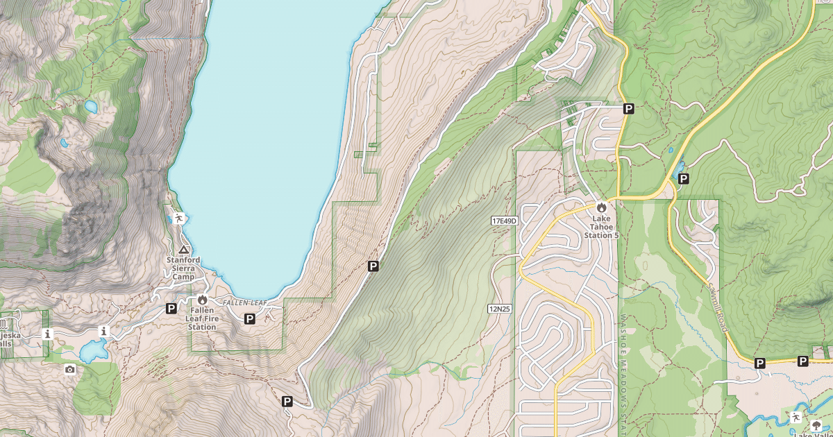 Map preview of ANGORA RIDGE ROAD