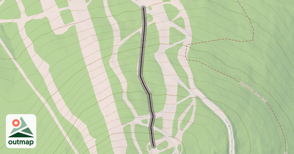 Map of Upper Sunset 71