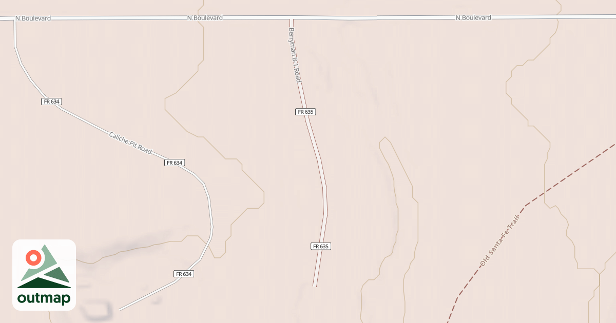 Map of BERRYMAN B-1