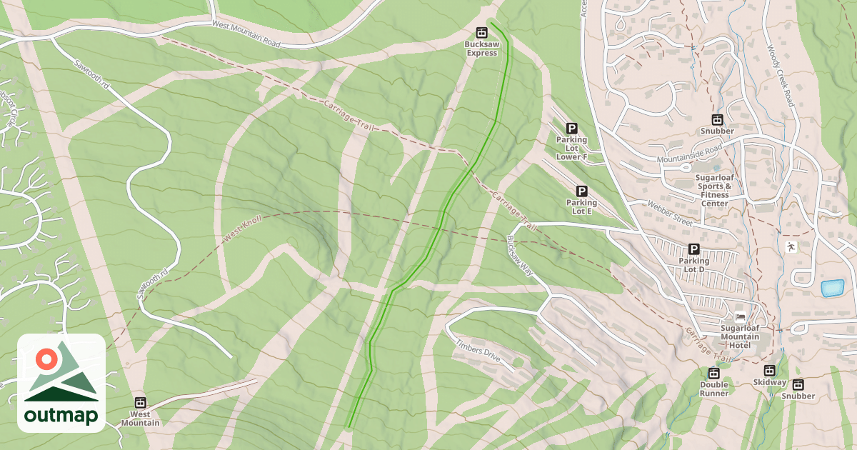 Map of Feller Buncher