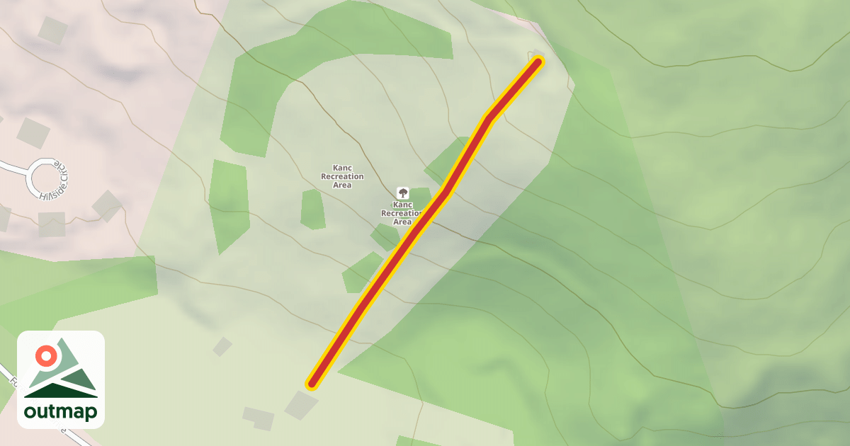 Map of Kanc Rope Tow