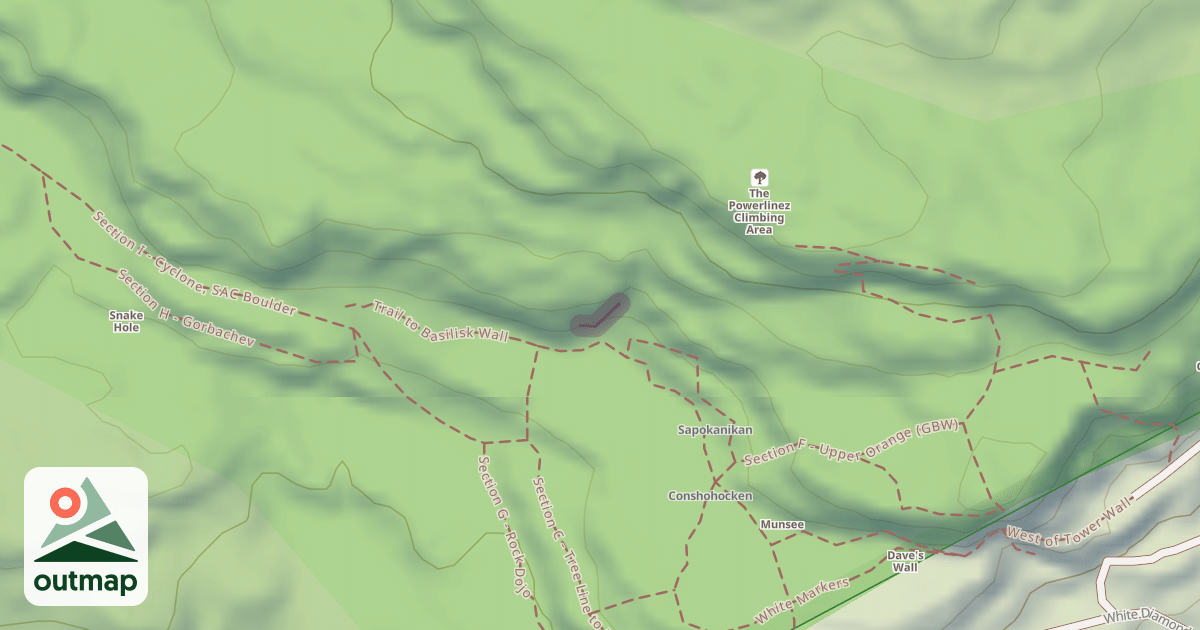 Map of Manayunk