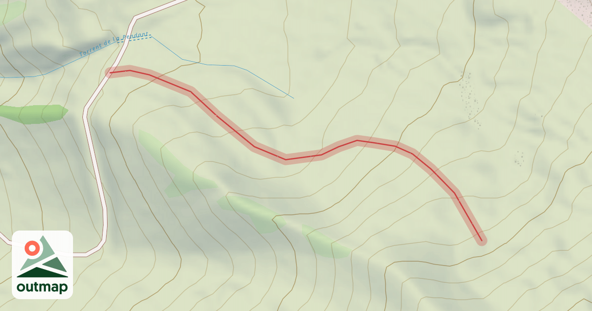 Map of Chamois