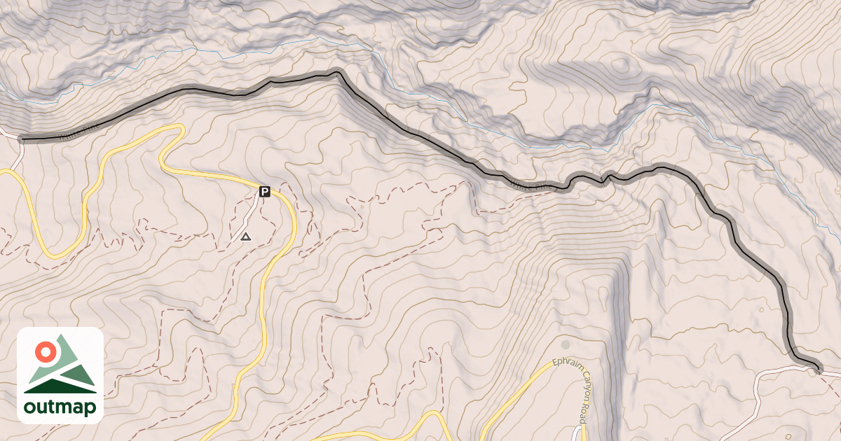 Map of Pioneer Trail