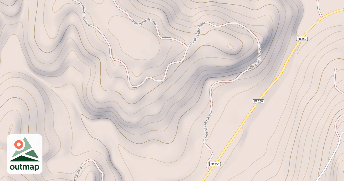 Map of FIDELITY GULCH