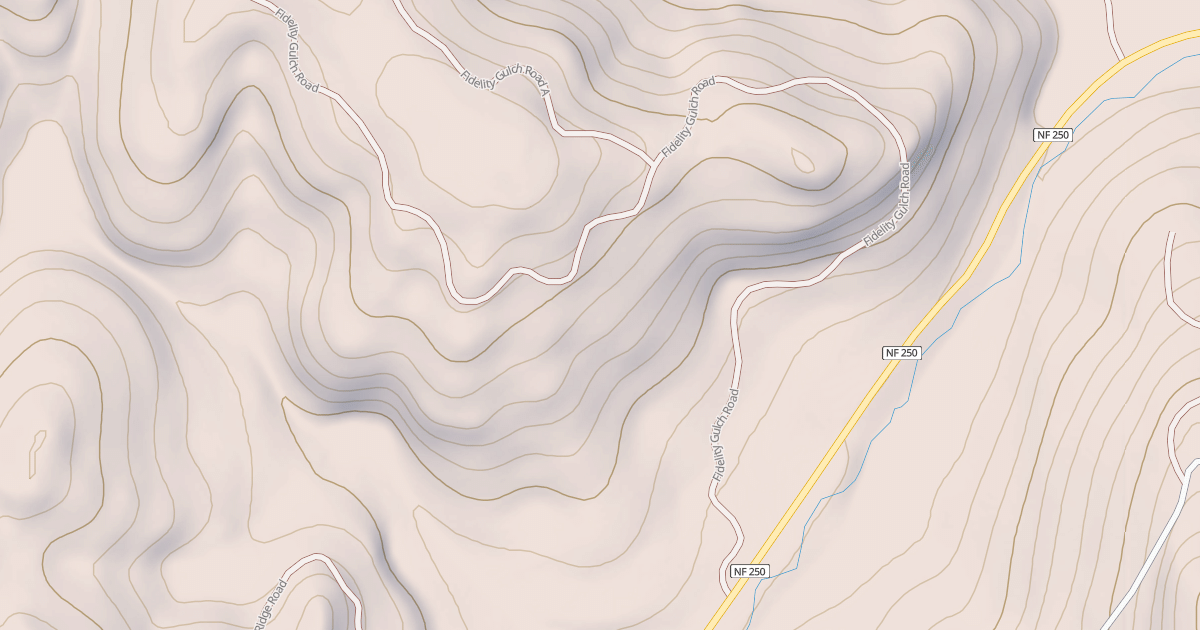 Map preview of FIDELITY GULCH