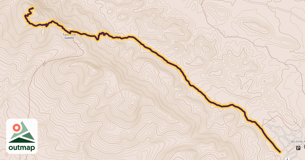 Map of Outside Trail