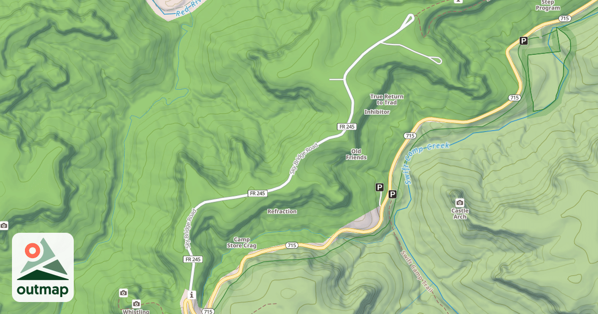 Map of SKY BRIDGE