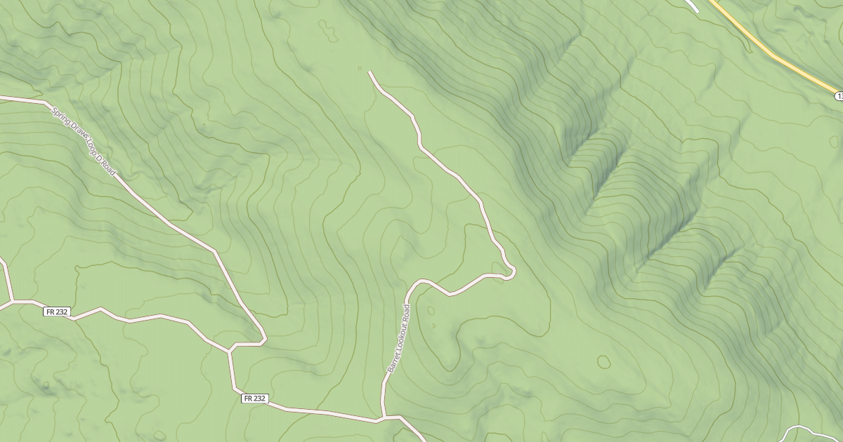 Map preview of BARRET LOOKOUT