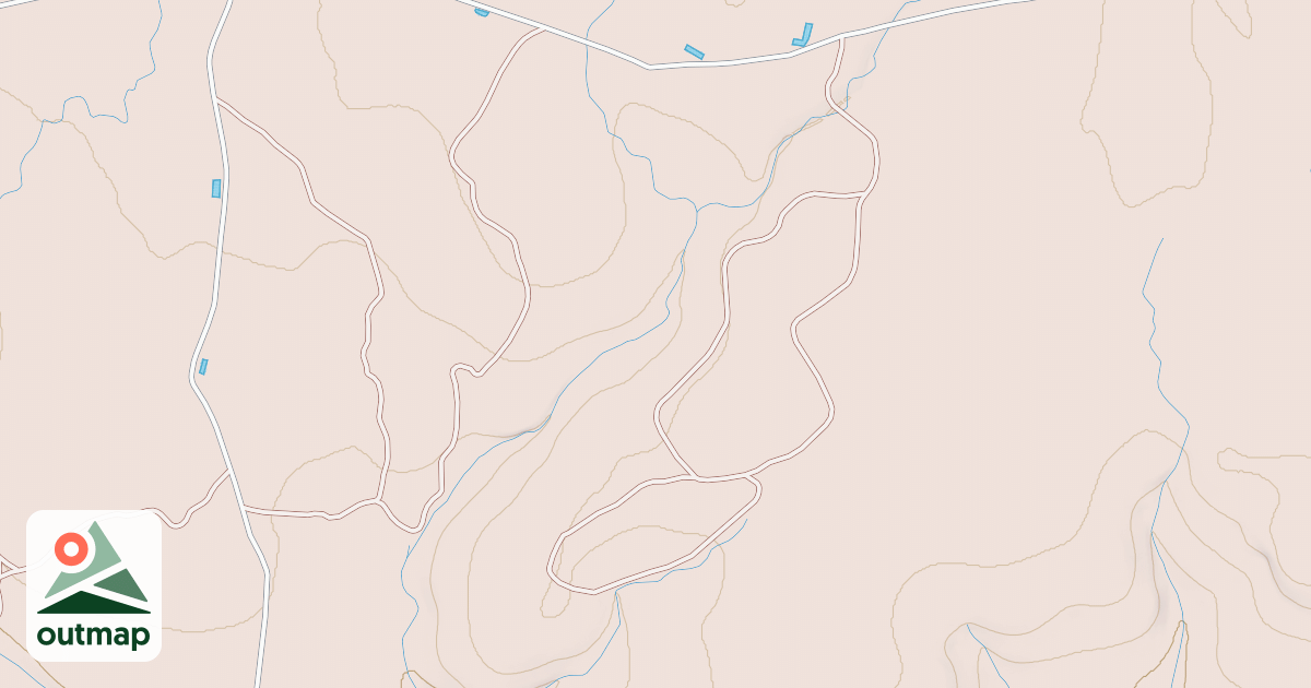 Map of EAST BARK SPRING