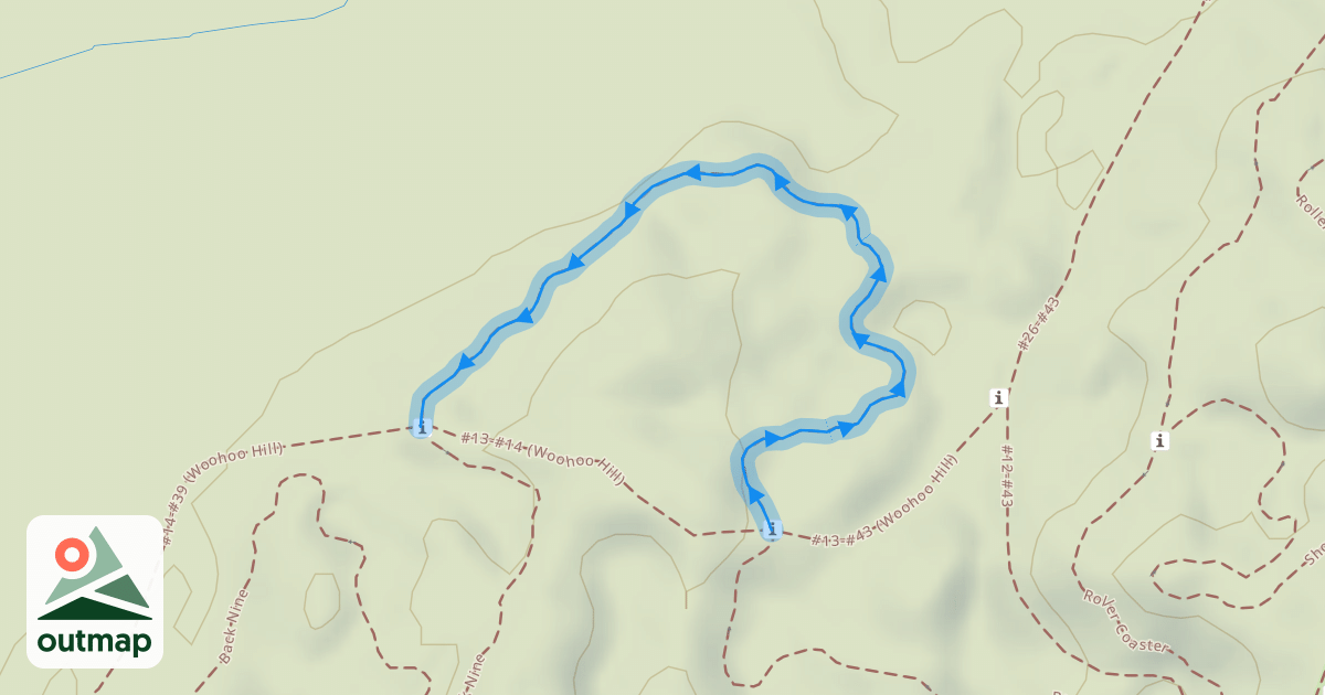 Map of Back Nine