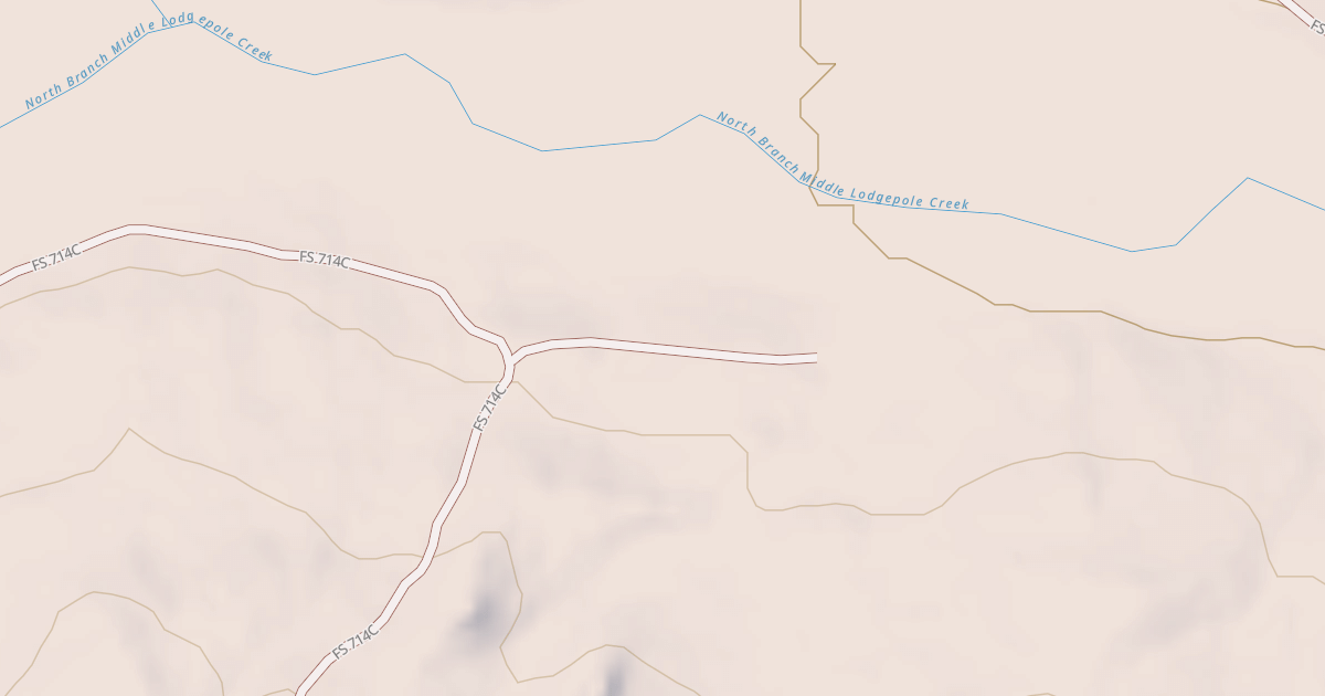 Map preview of DUCK POND SPUR B