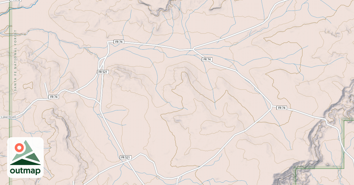 Map of SALAZAR LAKE