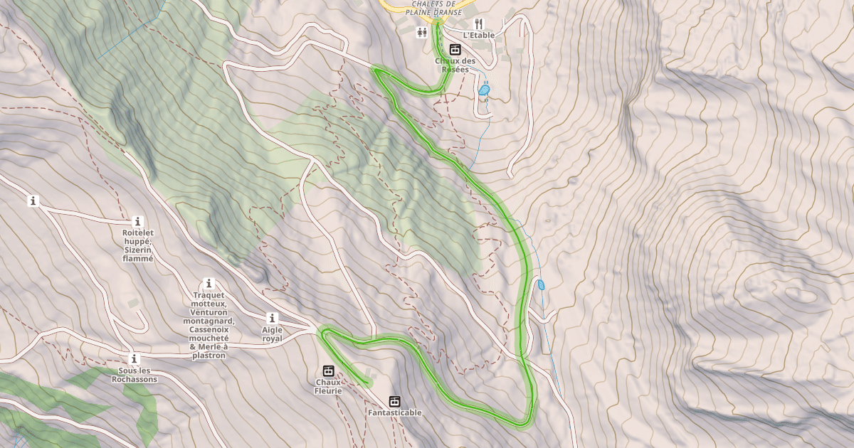 Map preview of Le Chésery