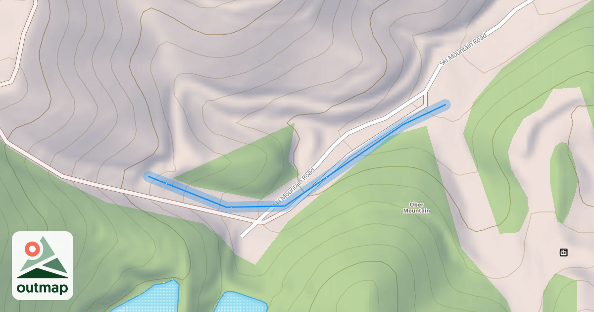 Map of Alpine Way