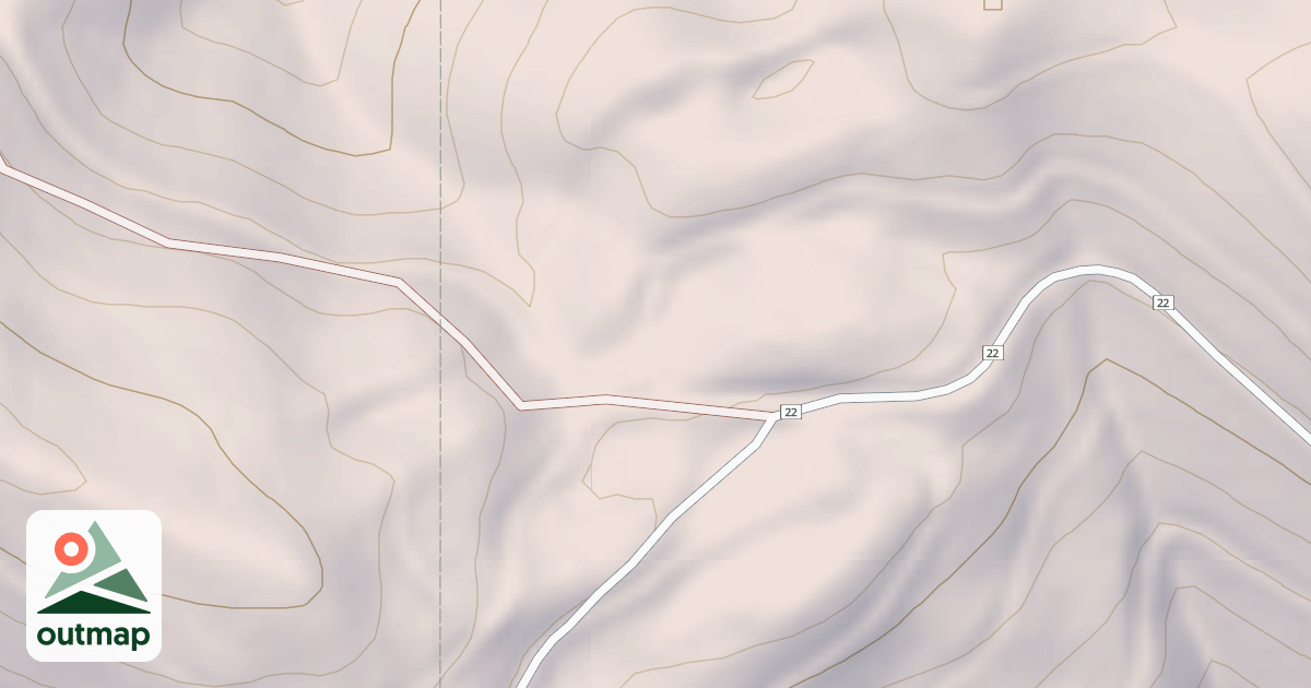 Map of GOLDEN MANTLE