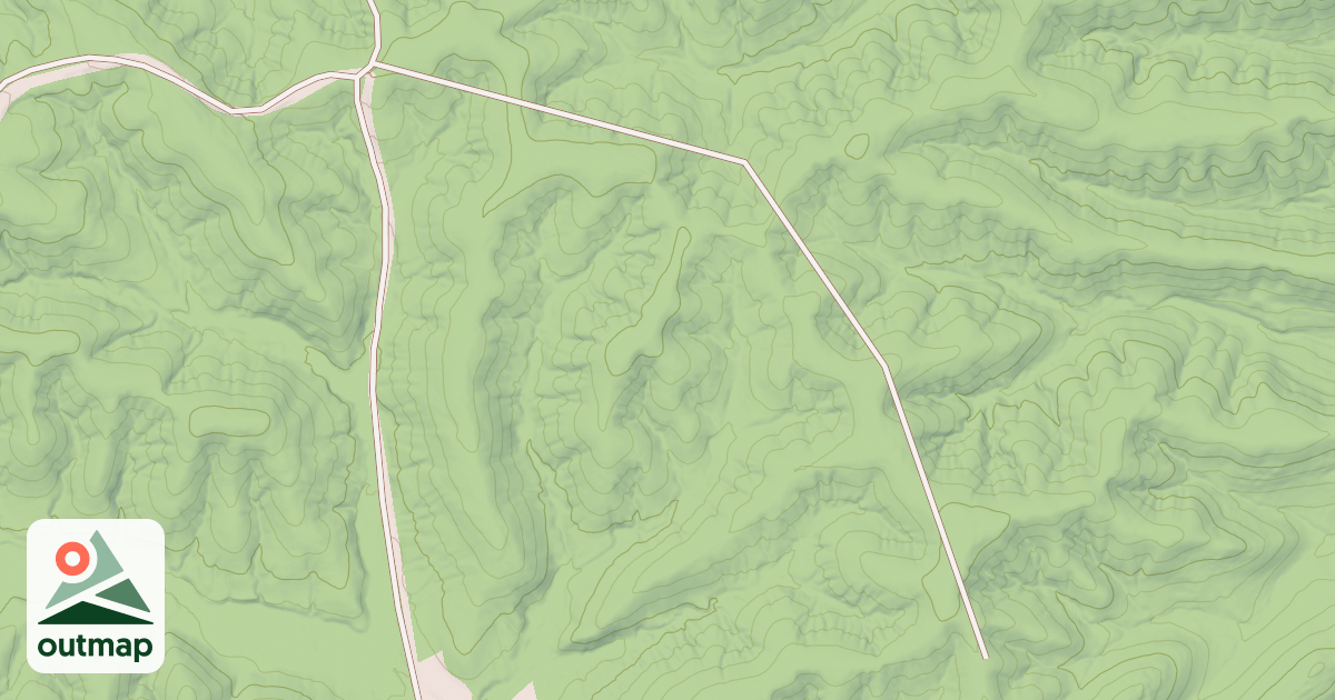 Map of BRUSHY FORK