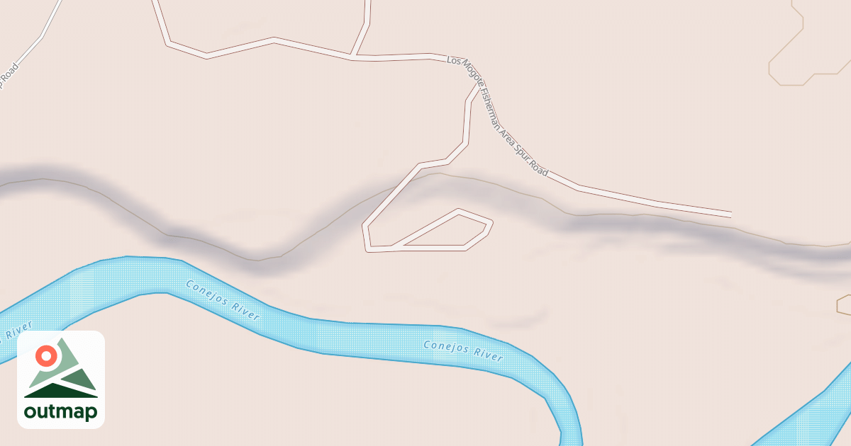 Map of LOS MOGOTE FISHERMAN AREA