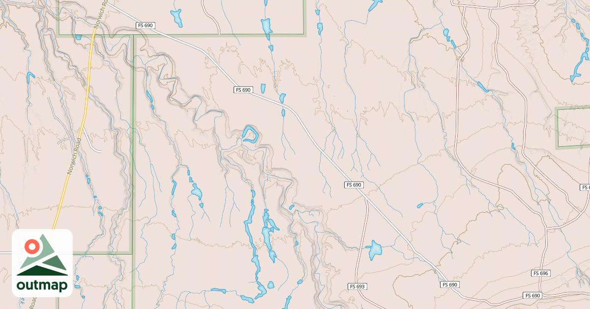 Map of FDR690