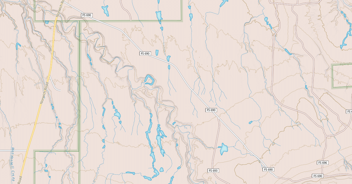Map preview of FDR690