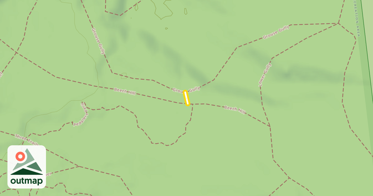 Map of Grouse-Beech Connector