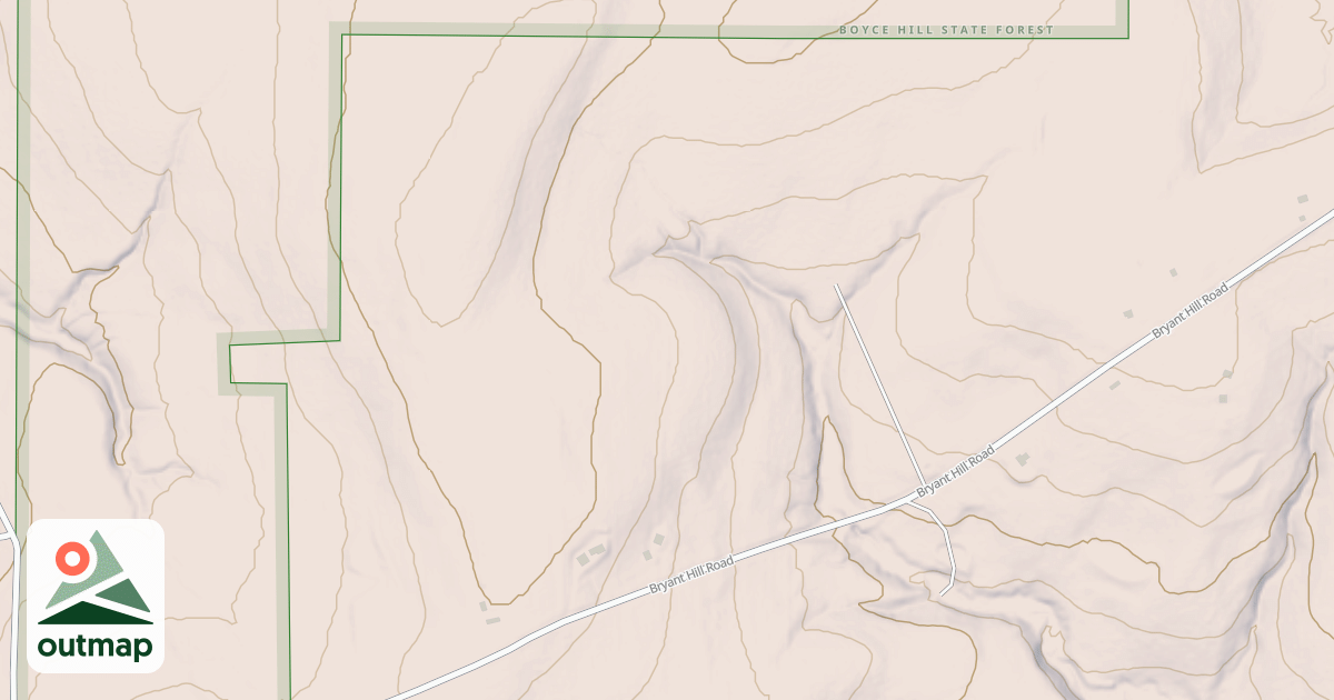 Map of Franklinville Snowmobile Club Trail