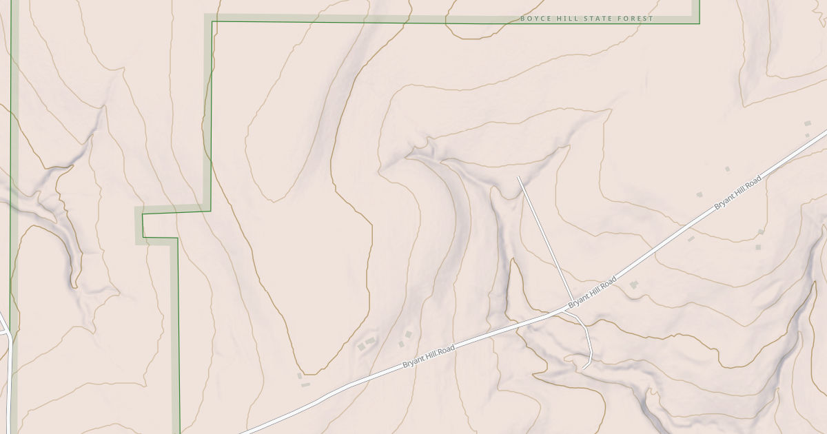 Map preview of Franklinville Snowmobile Club Trail