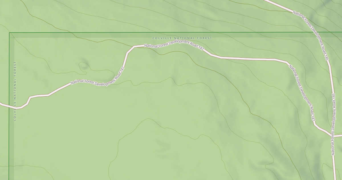 Map preview of USFS Motor Vehicle Use Map Roads {32EB6932-E47C-4BBD-B205-4763437EE46F}